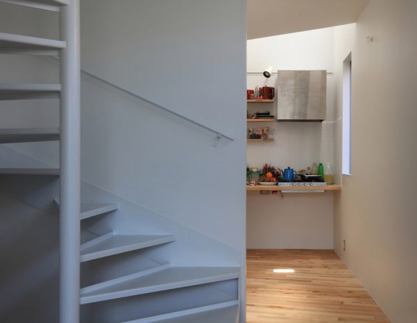 Four-metre-wide House in Hommachi built in Tokyo by Atelier HAKO Architects
