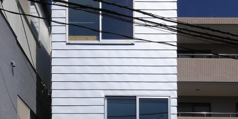 Four-metre-wide house built in Tokyo by Atelier HAKO Architects