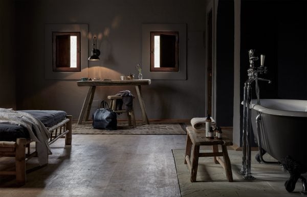 La Granja Ibiza is a members-only retreat with a rustic "back-to-basics" design