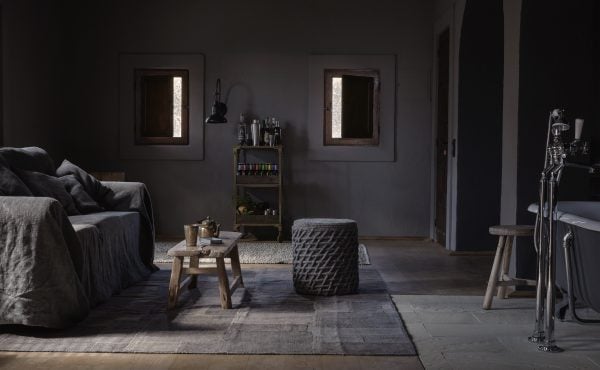 La Granja Ibiza is a members-only retreat with a rustic "back-to-basics" design