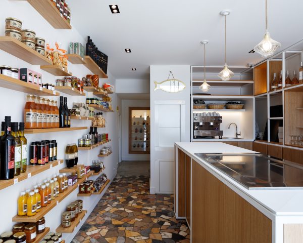 Bertrand Guillon fits petite delicatessen into 35-square-metre Provencal shopfront