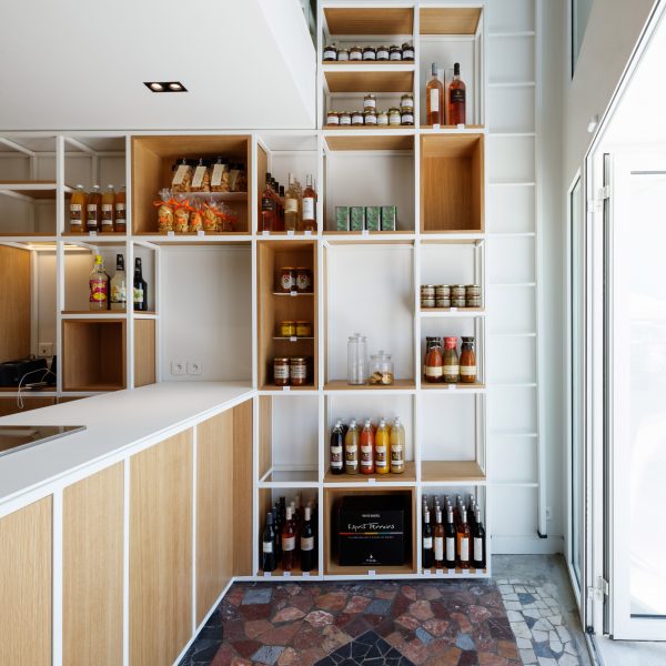 Bertrand Guillon fits petite delicatessen into 35-square-metre Provencal shopfront