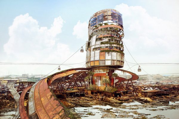 Shanty Megastructures by Lekan Jeyifo