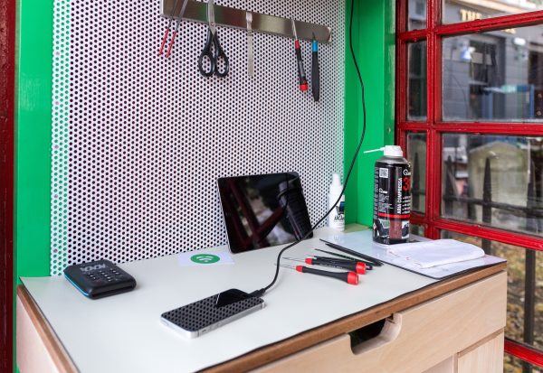 Lovefone turns UK's disused phone booths into tiny repair shops
