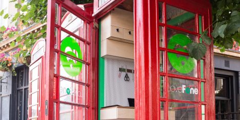 Lovefone turns UK's disused phone booths into tiny repair shops