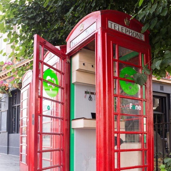 Lovefone turns UK's disused phone booths into tiny repair shops