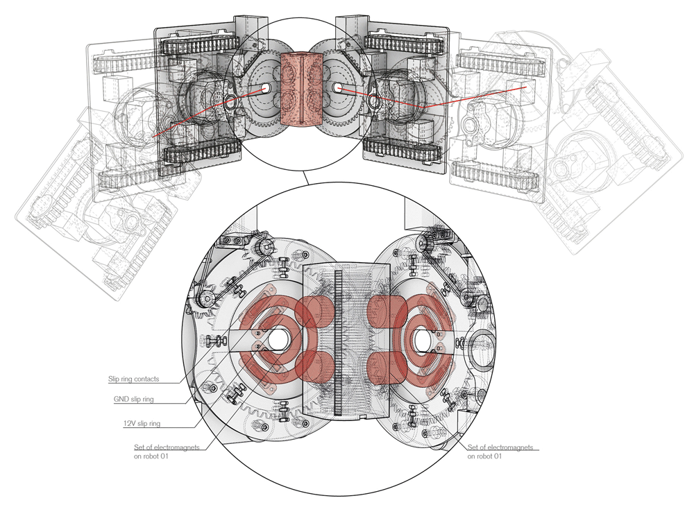 Mobile Robotic Fabrication System for Filament Structures