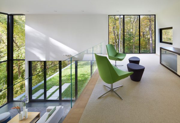 Mohican Hills House by Robert Gurney Architect