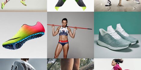 New Dezeen sportswear Pinterest board design