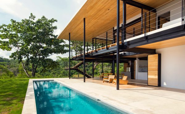 Benjamin Garcia Saxe's Ocean Eye House features movable wooden walls
