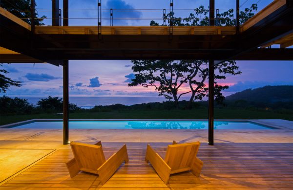 Benjamin Garcia Saxe's Ocean Eye House features movable wooden walls