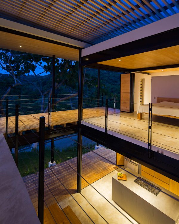 Benjamin Garcia Saxe's Ocean Eye House features movable wooden walls