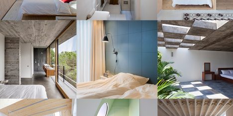 10 of the most popular bedrooms from Dezeen’s Pinterest boards