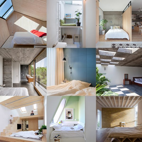 10 of the most popular bedrooms from Dezeen’s Pinterest boards