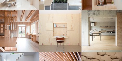 10 of the most popular plywood interiors from Dezeen’s Pinterest boards