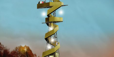 Stockholm pylons converted into "picnic towers" in Anders Berensson proposal