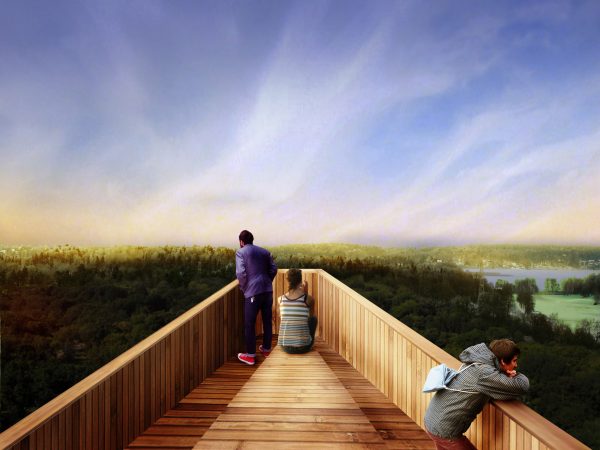 Stockholm pylons converted into "picnic towers" in Anders Berensson proposal