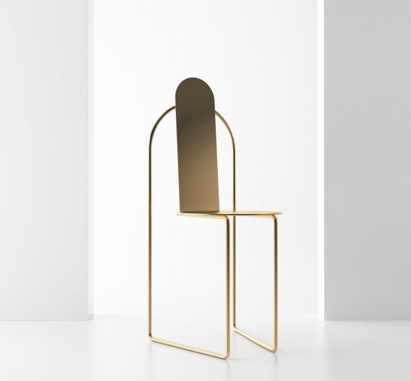Pedro Venzon bases stackable Pudica Chair on Brazil's colonial architecture
