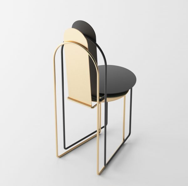 Pedro Venzon bases stackable Pudica Chair on Brazil's colonial architecture