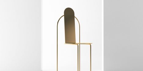Pedro Venzon bases stackable Pudica Chair on Brazil's colonial architecture