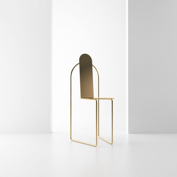 Pedro Venzon bases stackable Pudica Chair on Brazil's colonial architecture