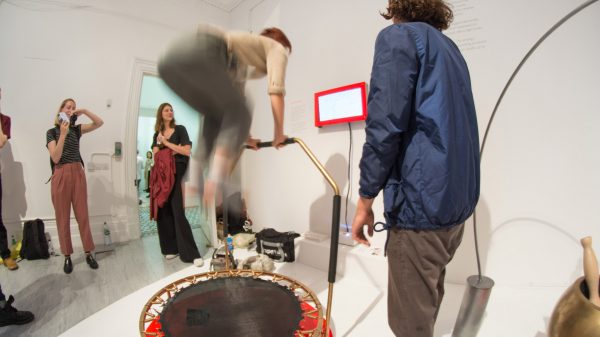 Inefficiency Machines installation by Meret Vollenweider and Wasabii Ng