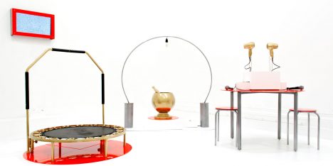Inefficiency Machines installation by Meret Vollenweider and Wasabii Ng
