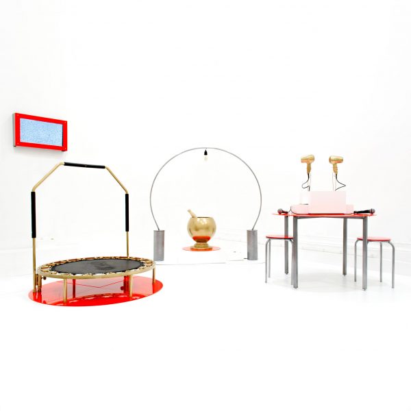 Inefficiency Machines installation by Meret Vollenweider and Wasabii Ng