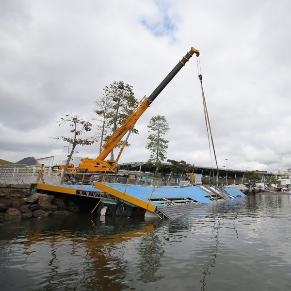 Sailing ramp collapses ahead of Rio de Janeiro Olympics