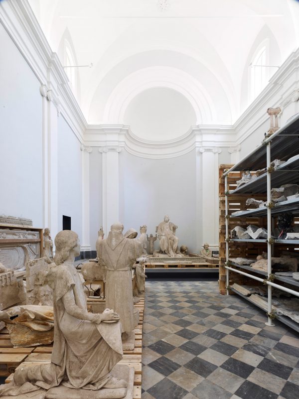 San Pellegrino Church restoration by Microscape