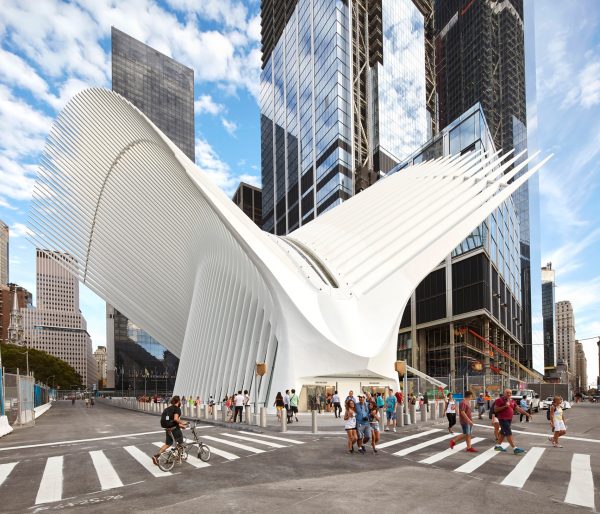 World Trade Center Transportation Hub Oculus by Santiago Calatrava
