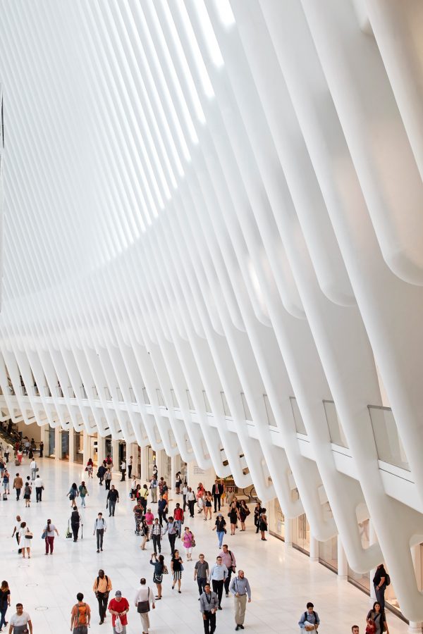 World Trade Center Transportation Hub Oculus by Santiago Calatrava