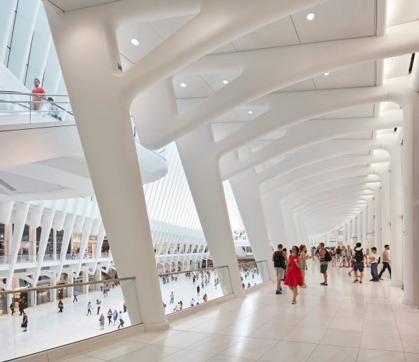 World Trade Center Transportation Hub Oculus by Santiago Calatrava