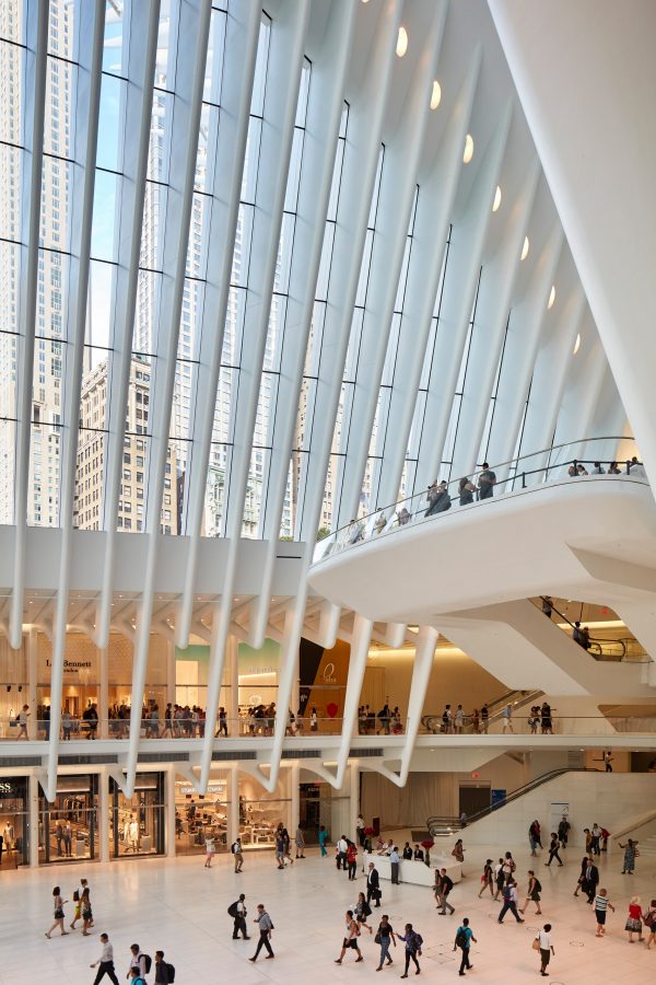 World Trade Center Transportation Hub Oculus by Santiago Calatrava