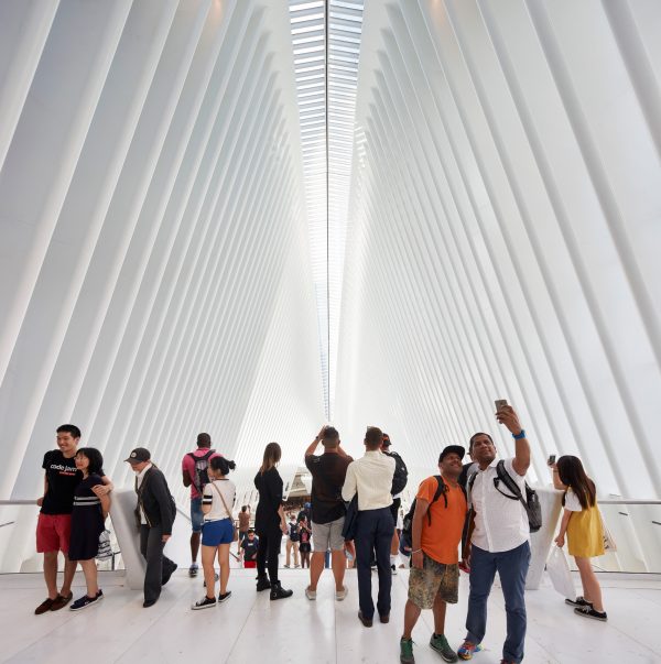 World Trade Center Transportation Hub Oculus by Santiago Calatrava