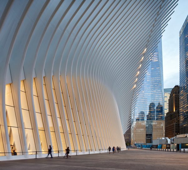 World Trade Center Transportation Hub Oculus by Santiago Calatrava
