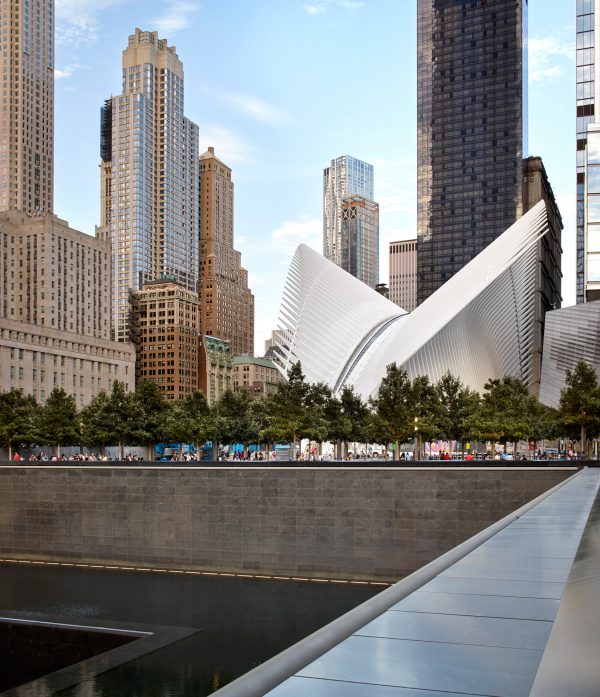 World Trade Center Transportation Hub Oculus by Santiago Calatrava