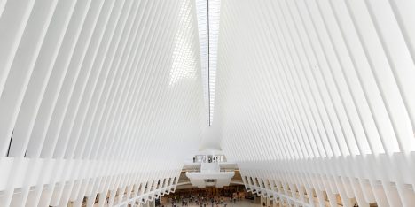 World Trade Center Transportation Hub Oculus by Santiago Calatrava