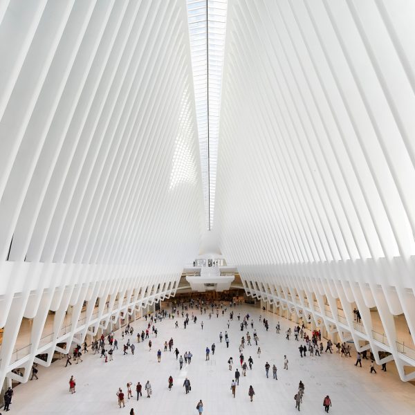 World Trade Center Transportation Hub Oculus by Santiago Calatrava