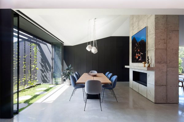 Matt Gibson's Shadow House extension stands in the shade of an Edwardian home