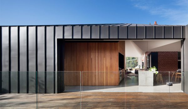 Matt Gibson's Shadow House extension stands in the shade of an Edwardian home
