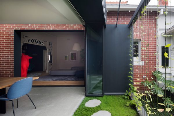 Matt Gibson's Shadow House extension stands in the shade of an Edwardian home