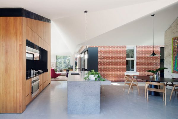 Matt Gibson's Shadow House extension stands in the shade of an Edwardian home