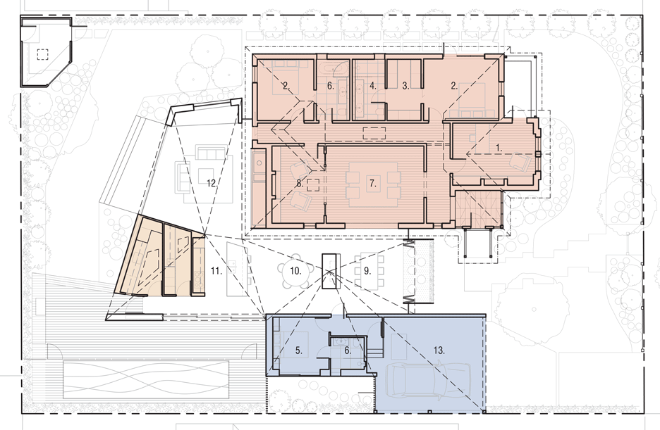 Matt Gibson's Shadow House extension stands in the shade of an Edwardian home