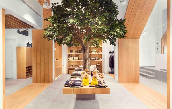 Pauzarq adds house-shaped archways to Sketch concept store in Spain