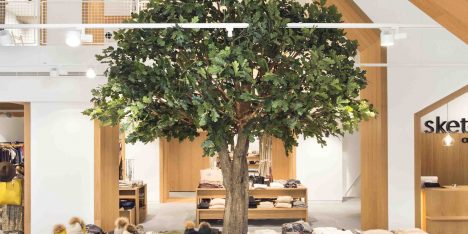 Pauzarq creates house-shaped archways in Sketch concept store