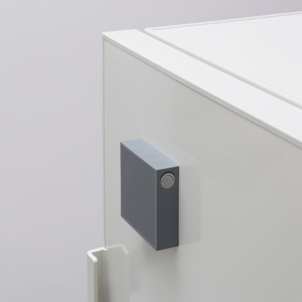 Magnetic Sound2 speaker designed to be easily moved and mounted