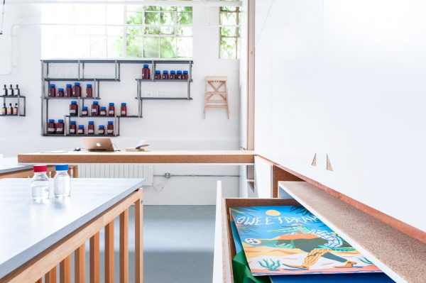 Soda designs adaptable space for east London liqueur workshop
