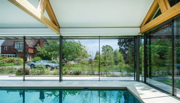 The Pool House in Haslemere by Re-Format