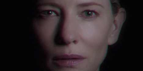 Cate Blanchett's face gradually wares away in John Hillcoat's music video for Massive Attack's